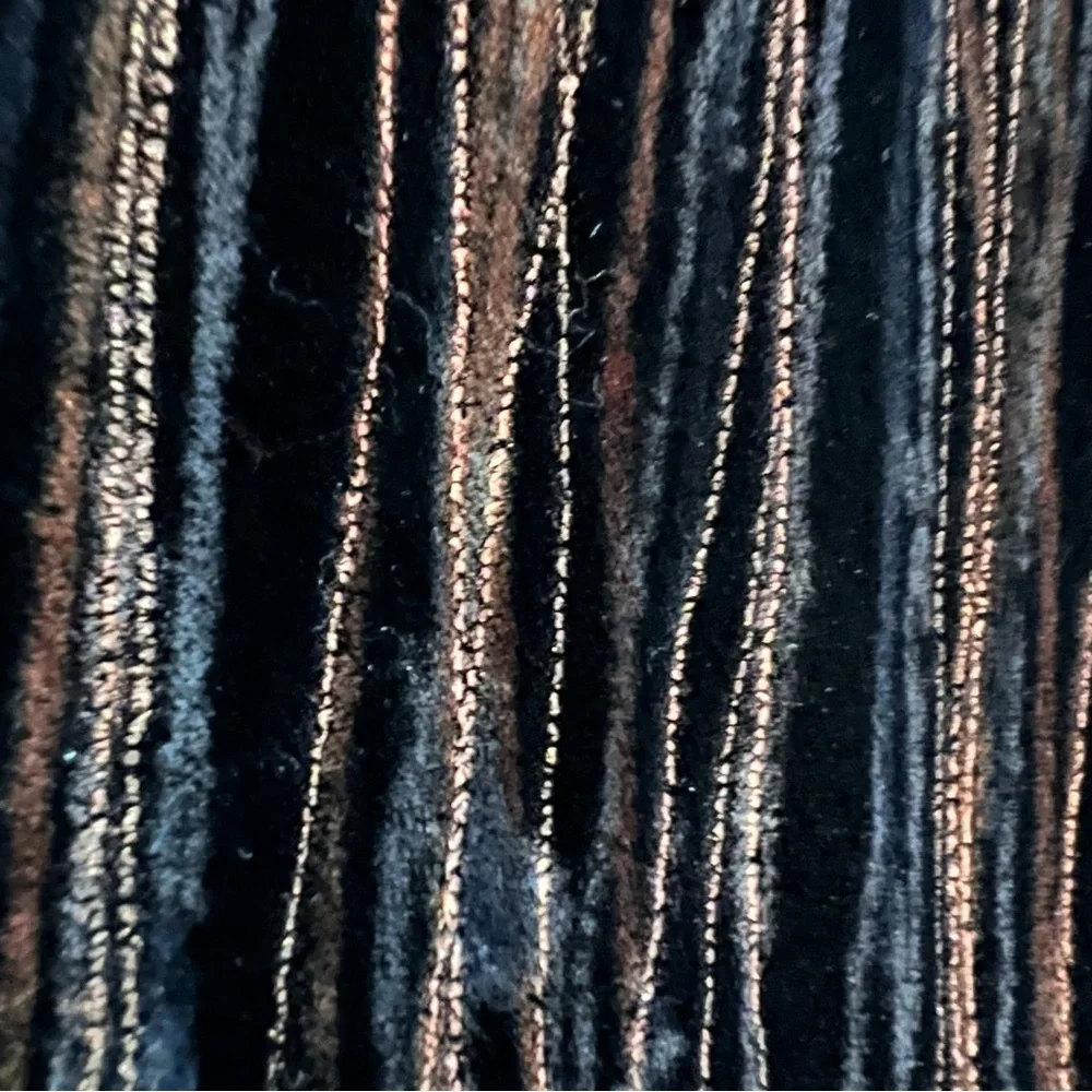 Long Textured Velvet Scarf